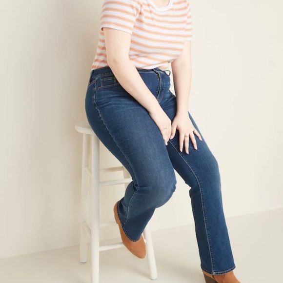 High Waisted Boot-Cut Jeans NEW! - Picture 5 of 8